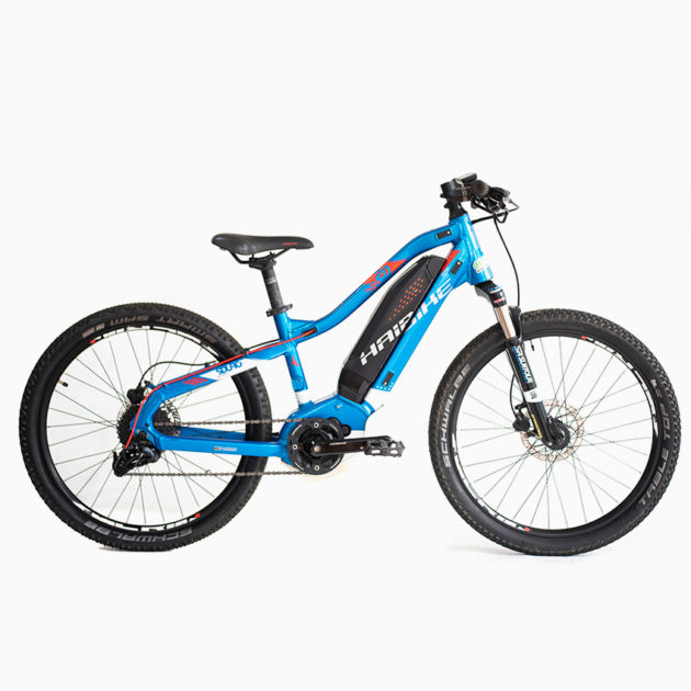 Bicicleta eléctrica 24 Haibike-Sduro HardFour 2.0. Infantil. (Estatura  mínima 135) - E-bike Cantabria